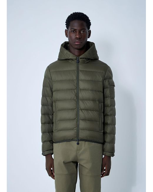 Moncler Green Najan Short Down Jacket for men