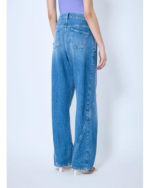 J.W. Anderson Blue Jw Anderson Twisted Workwear Jeans