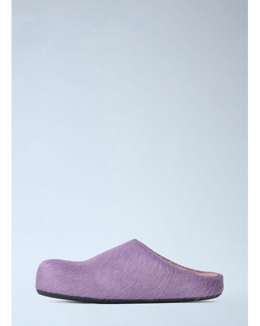 Marni Purple Fussbett Sabot