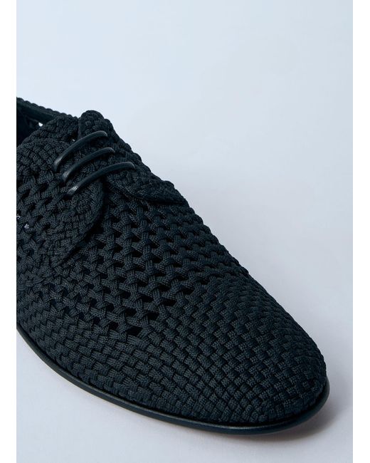 Dolce & Gabbana Multicolor Woven Derby Shoes for men