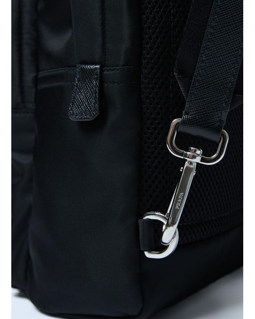 Prada Black Re-Nylon Backpack for men