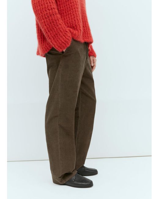 The Row Red Rosco Corduroy Pants for men