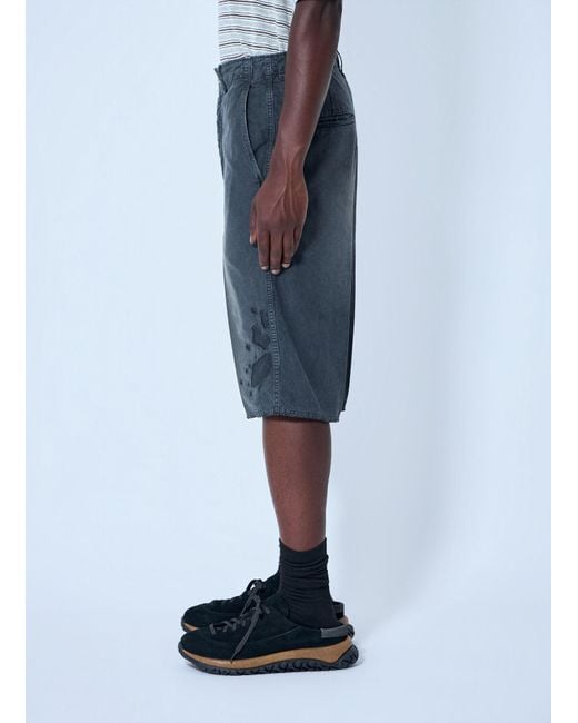 Visvim Blue Broader Chino Shorts for men