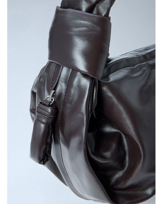 Lemaire Gray Large Soft Croissant Bag