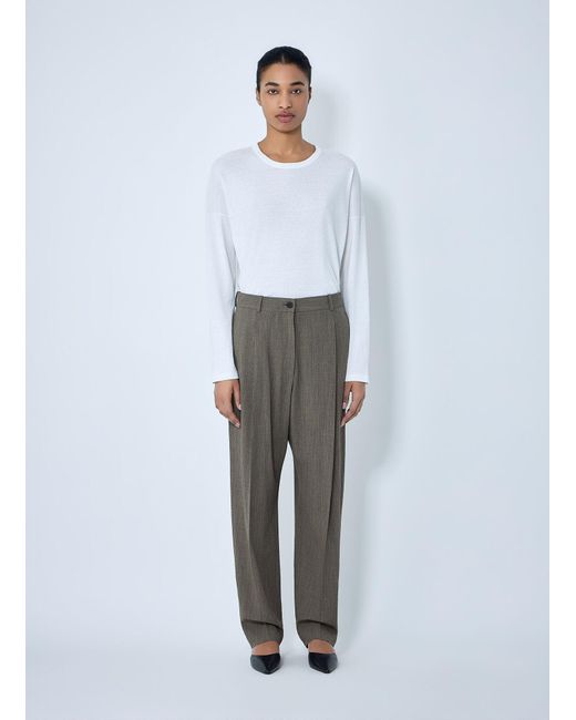 The Row White Floris Top