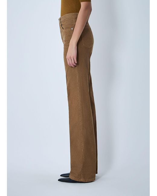 Saint Laurent Brown Clyde Corduroy Pants