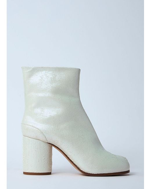 Maison Margiela Multicolor Tabi Suede Boots