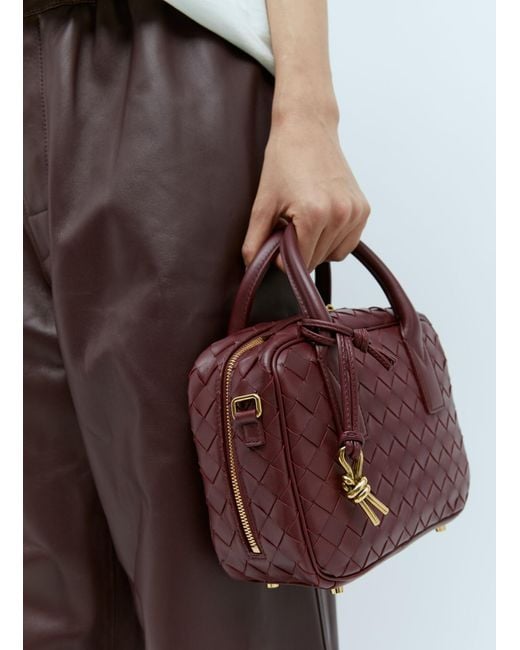 Bottega Veneta Red Small Getaway Handbag