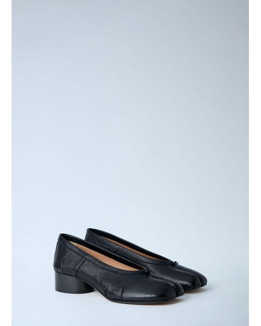 Maison Margiela Blue Tabi Ballerina Pumps
