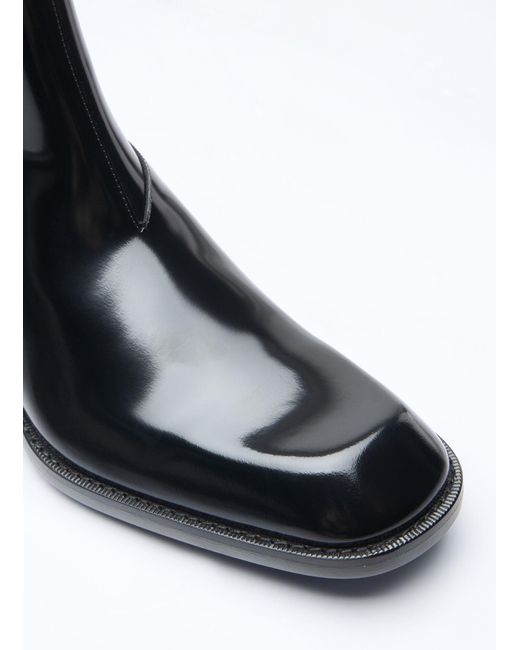 Saint Laurent White Vadim Chelsea Boots for men