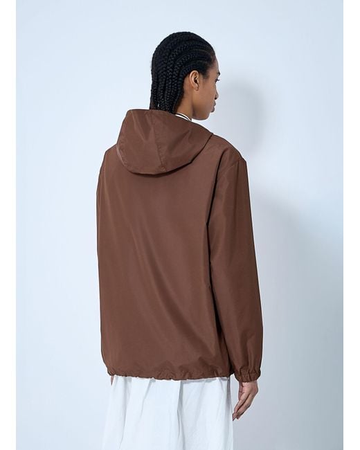 Miu Miu Brown Hooded Jacket