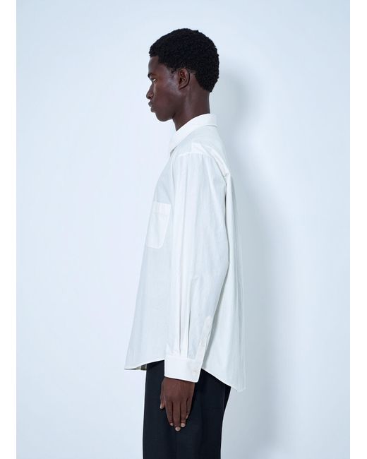 The Row White Perlo Shirt for men