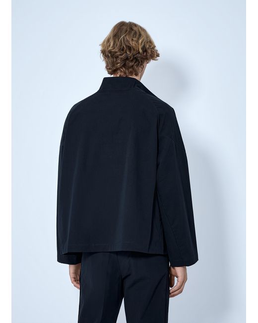 Kiko Kostadinov Blue Graatsma Smock Jacket for men