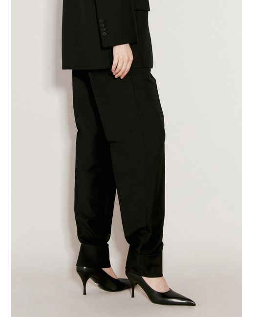 Prada Black Light Mohair Pants