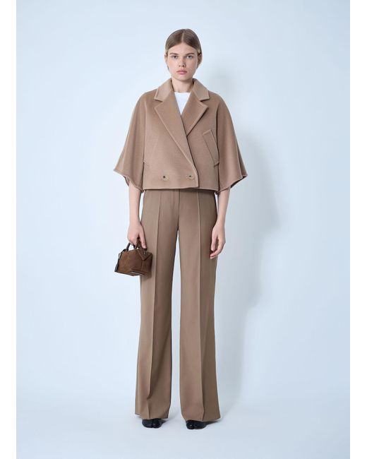 Max Mara Natural Cropped Jacket