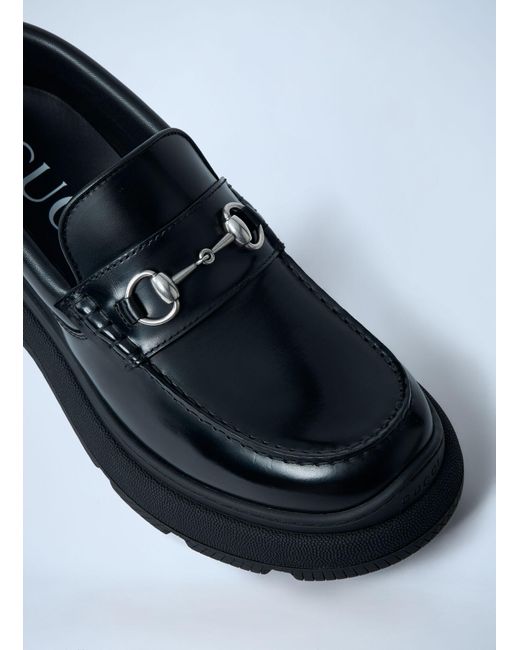 Gucci White Leather Loafers for men