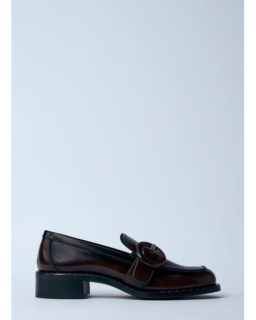 Prada Black Sienna Loafers