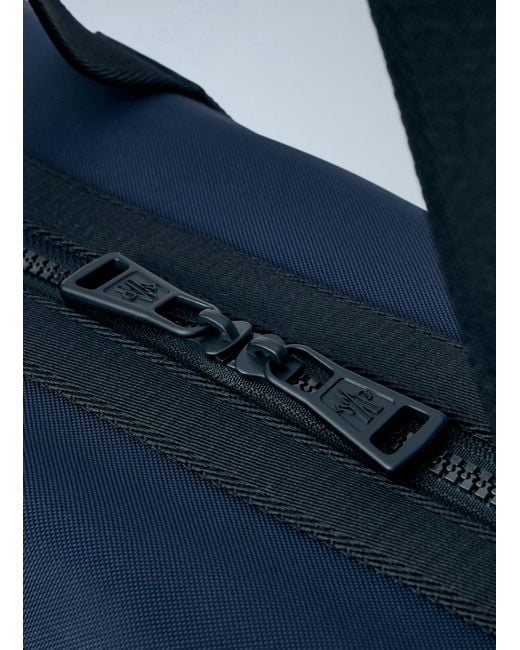 Moncler Blue Tech Duffle Weekend Bag for men