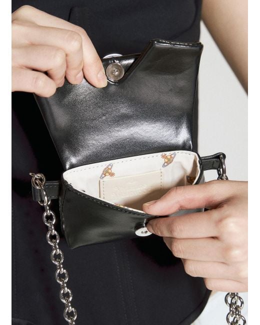 Vivienne Westwood White Mini Courtney Belt Bag