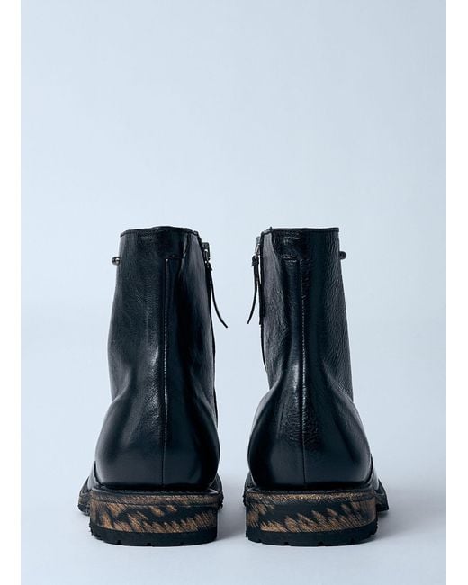 Our Legacy Blue Engine Boots