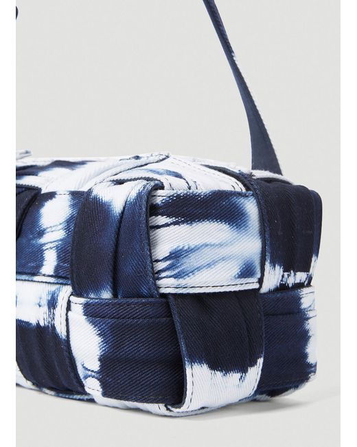 Bottega Veneta Blue Cassette Shoulder Bag