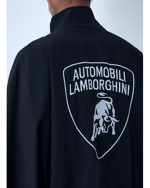 Balenciaga x Lamborghini Blue Automobili Lamborghini Jacket for men