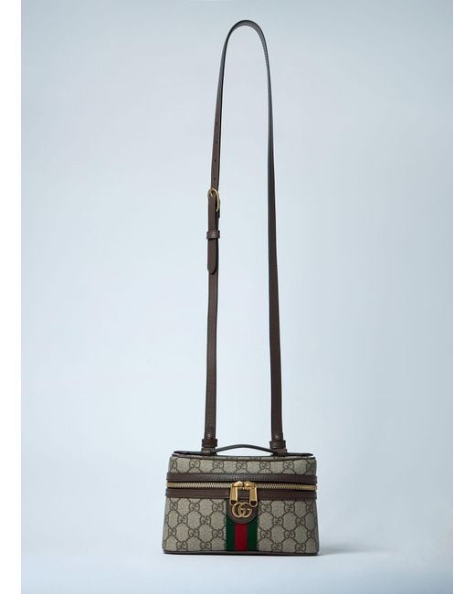 Gucci Blue Small Ophidia Vanity Bag