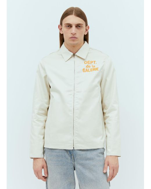 GALLERY DEPT. White Montecito French Logo Jacket for men