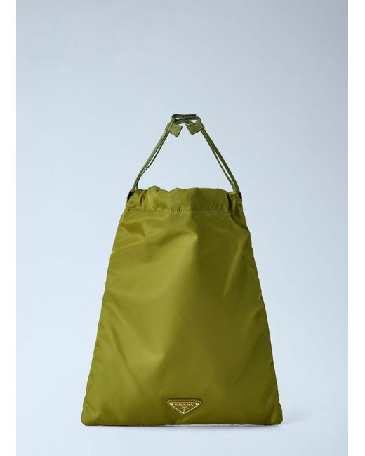 Prada Green Wish Re-nylon Pouch