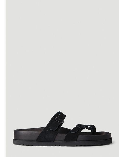 Birkenstock 1774 Mayari Suede Sandals in Black for Men Lyst
