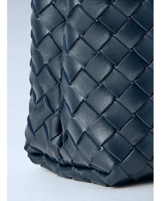 Bottega Veneta Blue Medium Andiamo Handbag
