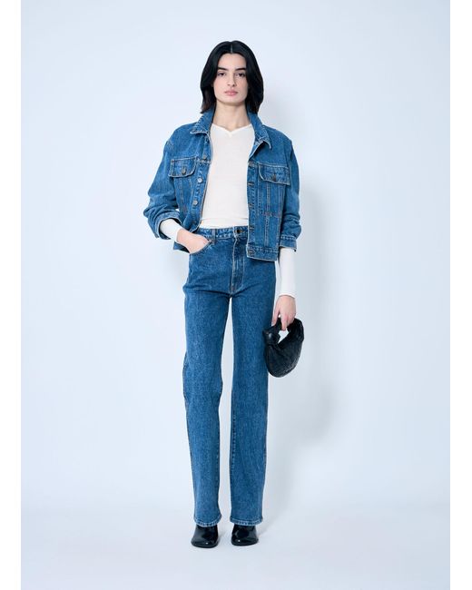Khaite Blue Danielle Jeans