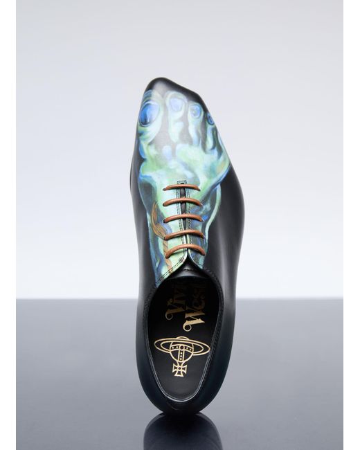 Vivienne Westwood Gray Tuesday Lace-up Shoes