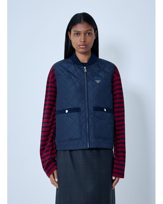 Prada Blue Re-Nylon Jacket