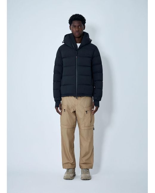 Moncler Blue Erterle Short Down Jacket for men