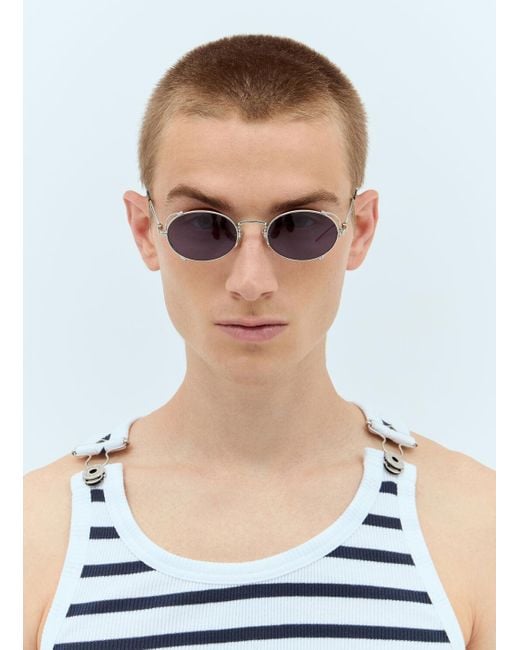 Jean Paul Gaultier Metallic The 55-3175 Sunglasses