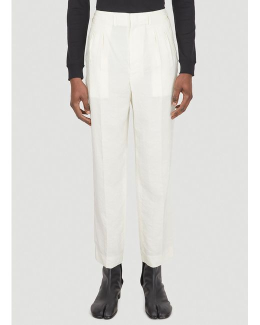 lemaire silk pants