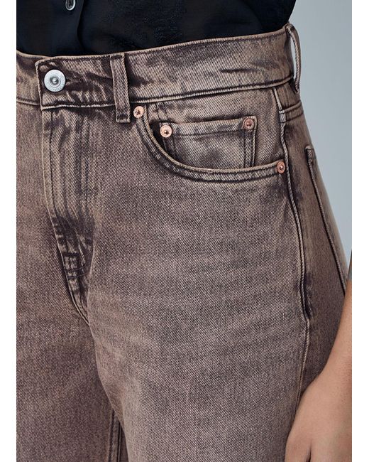 Our Legacy Brown Wata Cut Jeans
