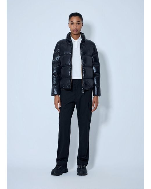 Moncler Blue Abbadia Down Jacket