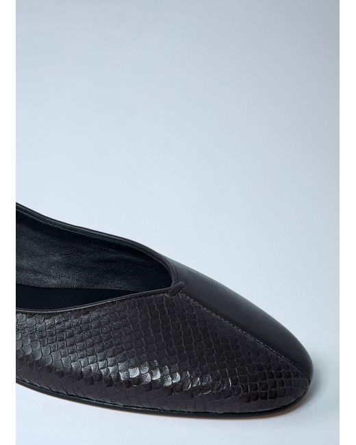 Jacquemus Black Les Ballerines Ovalo