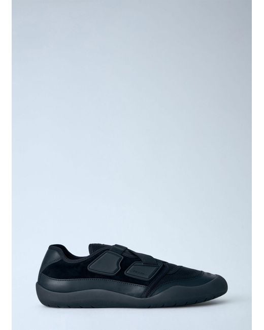 Prada Blue Speedrock Sneakers for men