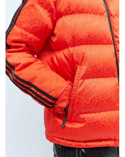 Moncler x adidas Originals Red Alpbach Down Jacket