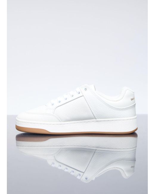 Saint Laurent White Sl/61 Sneakers for men