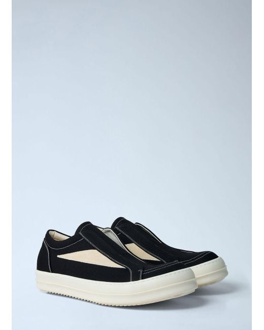 Rick Owens Blue Low-Top Sneakers for men