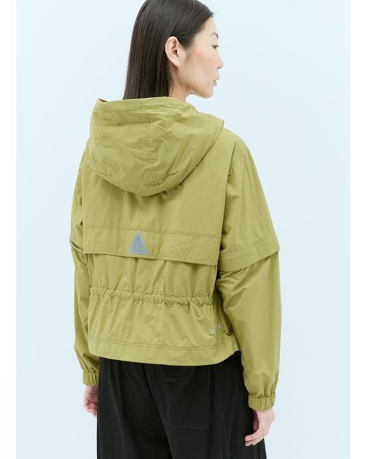 3 MONCLER GRENOBLE Green Limosee Field Jacket