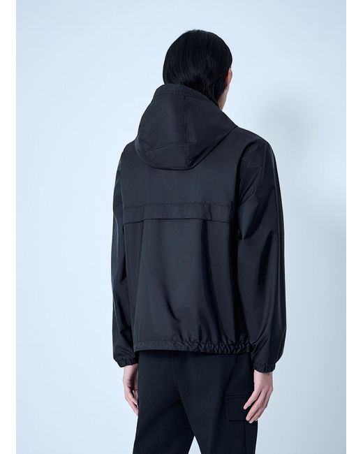 Moncler Blue Nidge Hooded Jacket for men