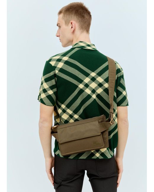 Burberry Green Trench Belt Bag for men