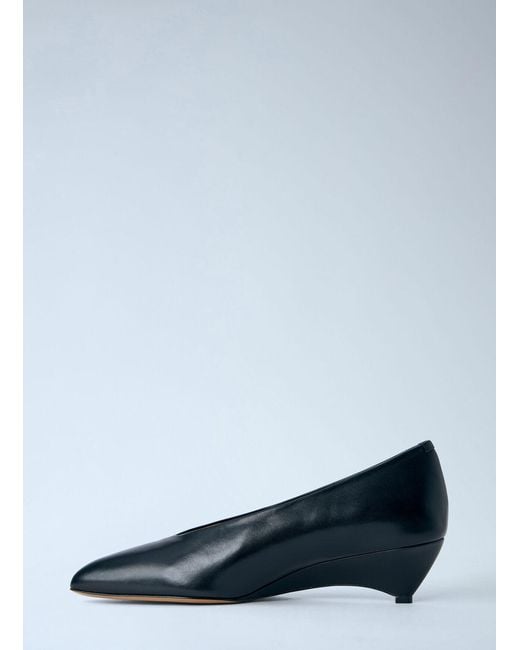 Jil Sander Blue Arc Pumps