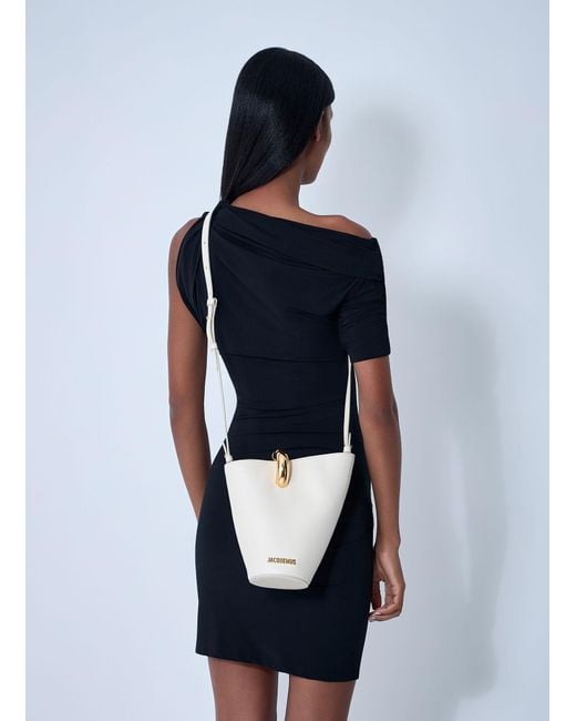 Jacquemus Blue Le Petit Bambola Bucket Bag