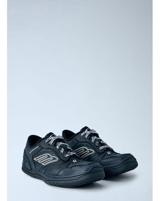 Balenciaga Blue Hamptons Worn-Out Sneakers for men